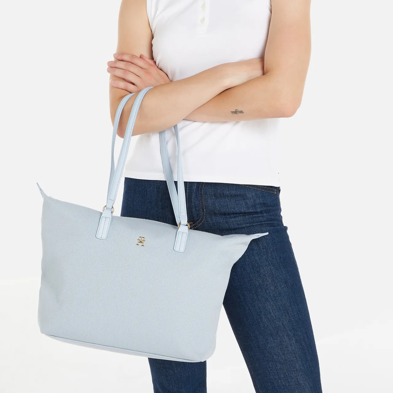 Tommy Hilfiger Poppy Canvas Tote Bag