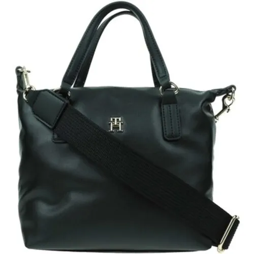 Tommy Hilfiger  Poppy Plus Small Tote  women's Handbags in Black