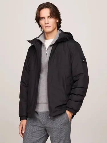 Tommy Hilfiger Portland Hooded Jacket, Black - Black - Male