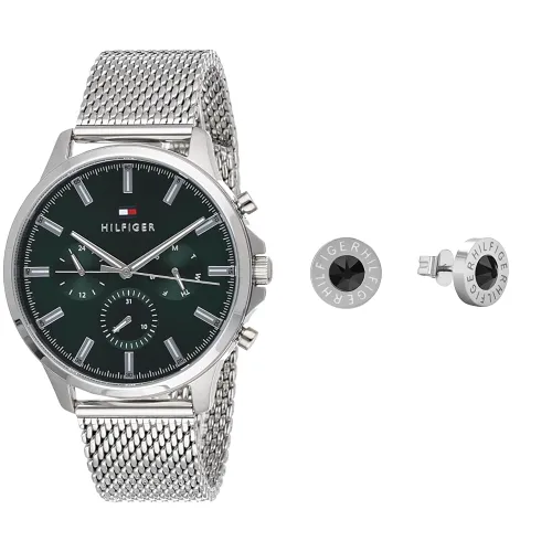 Tommy Hilfiger Quartz Watch with Silver Stainless Steel