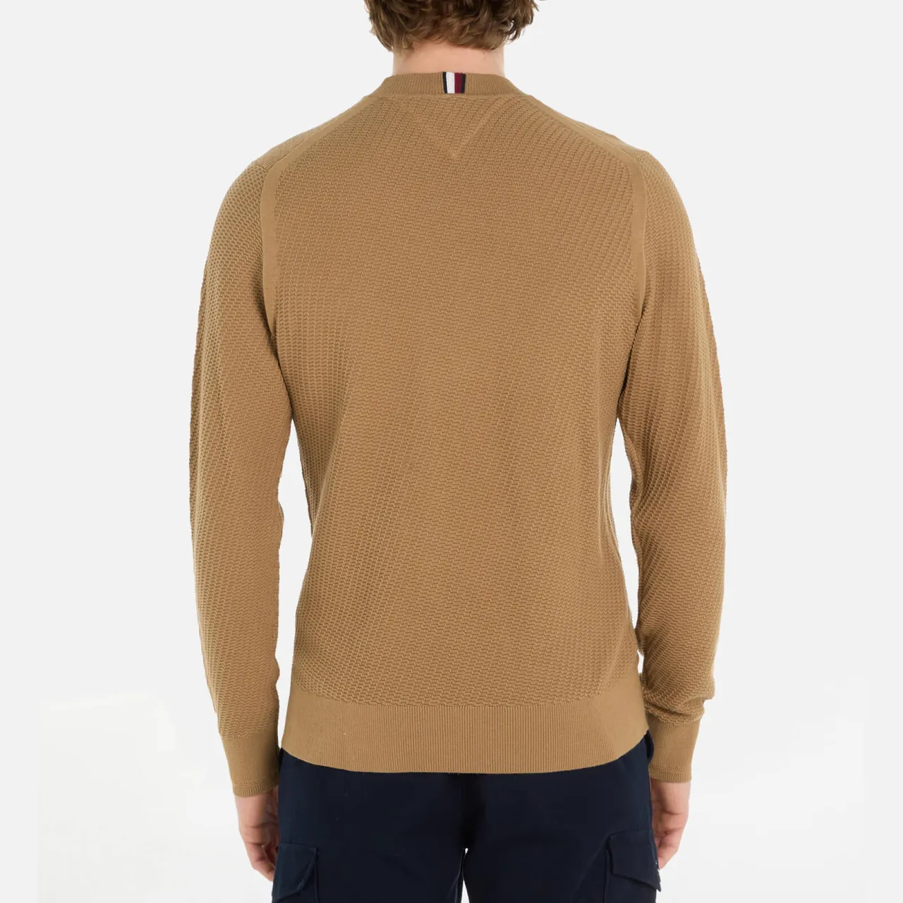Tommy Hilfiger Rectangular Structure Organic Cotton Sweatshirt