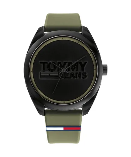 Tommy Hilfiger San Diego Mens Green Watch 1791930 Rubber - One Size