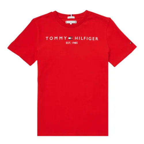 Tommy Hilfiger  SELINERA  boys's Children's T shirt in Red