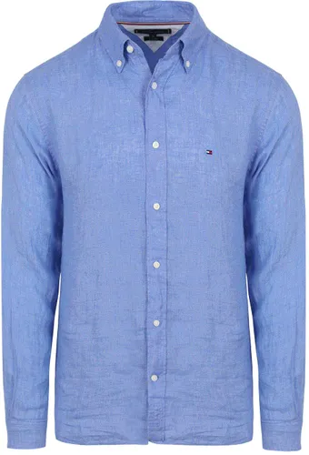 Tommy Hilfiger Shirt Linen Blue