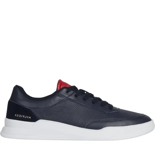 Tommy Hilfiger , Shoe with raised cupsole ,Blue male, Sizes: