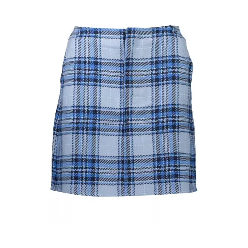 Tommy Hilfiger , Short Blue Cotton Skirt ,Multicolor female, Sizes: