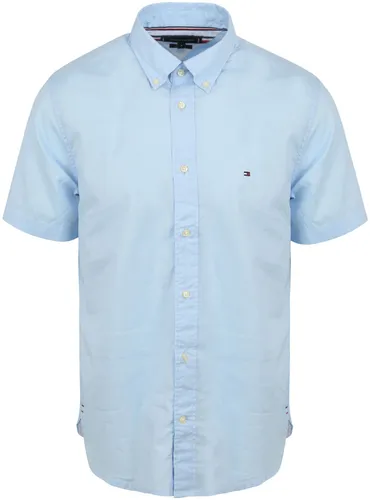 Tommy Hilfiger Short Sleeve Shirt Flex Light Light blue Blue