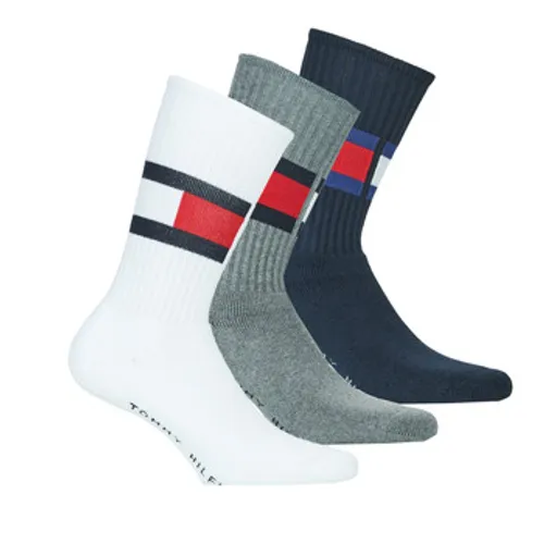 Tommy Hilfiger  SOCK X3  men's Sports socks in Multicolour
