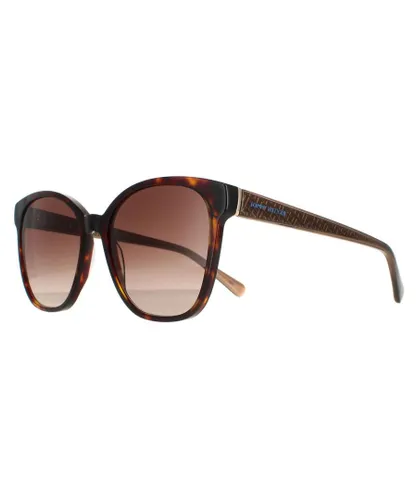 Tommy Hilfiger Square Womens Havana Brown Gradient TH 1811/S - One