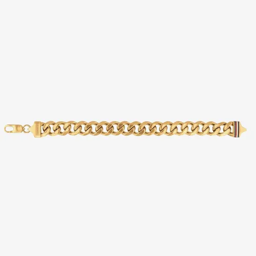 Tommy Hilfiger Stainless Steel Gold Chain Link Bracelet 2790088