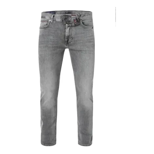 Tommy Hilfiger , Straight Trousers ,Gray male, Sizes:
