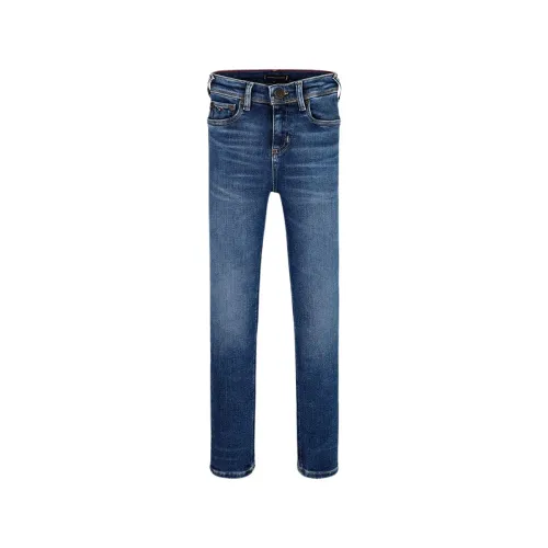 Tommy Hilfiger , Stretch Classic Fit Dark Wash Jeans ,Blue male, Sizes: