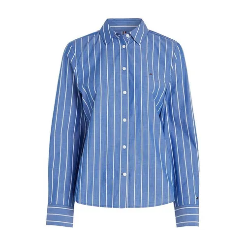 Tommy Hilfiger Striped Regular Fit Shirt - Blue