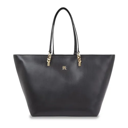 Tommy Hilfiger , Stylish Tote Bag Spring/Summer Collection ,Black female, Sizes: ONE SIZE