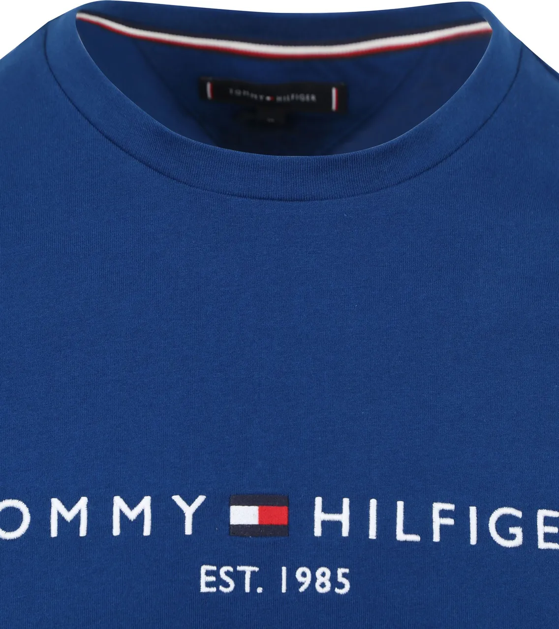Tommy Hilfiger T-shirt Logo Mid Blue Dark Blue