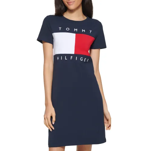 Tommy Hilfiger T-Shirt Short Sleeve Cotton Summer Dresses