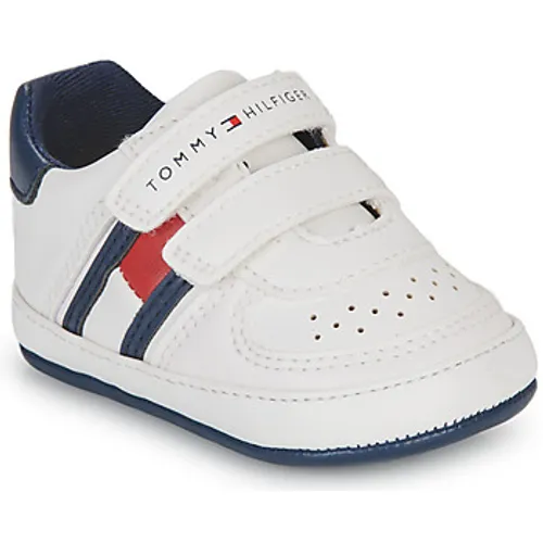 Tommy Hilfiger  T0B4-33090-1433A473  boys's Children's Shoes (Trainers) in White