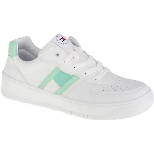 Tommy Hilfiger  T3A4321431351A166  boys's Children's Shoes (Trainers) in White