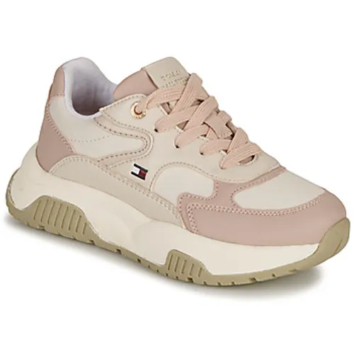 Tommy Hilfiger  T3A9-33001-0208A295  girls's Children's Shoes (Trainers) in Pink