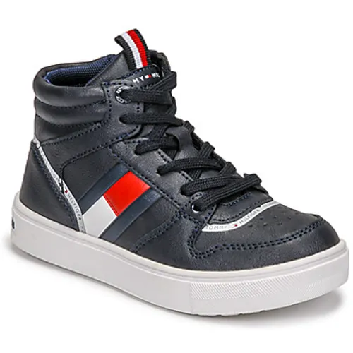 Tommy Hilfiger  T3B4-32066-0900800  boys's Children's Shoes (High-top Trainers) in Blue