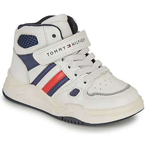 Tommy Hilfiger  T3B9-33107-1355530  boys's Children's Shoes (High-top Trainers) in White