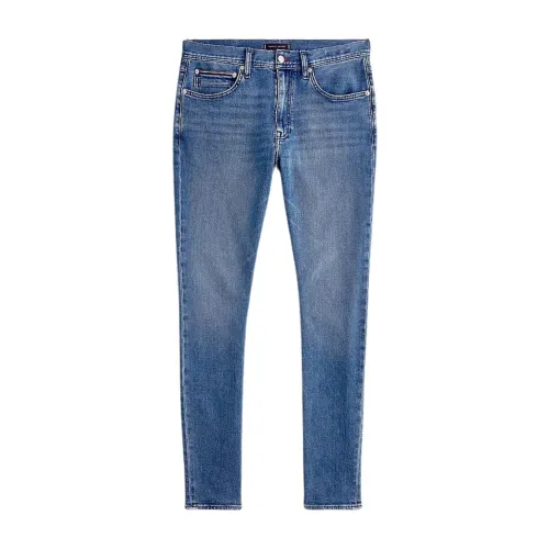 Tommy Hilfiger , Tapered Five-Pocket Men`s Jeans ,Blue male, Sizes: