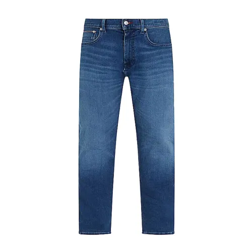 Tommy Hilfiger , Tapered Houston Fadden Blue Jeans ,Blue male, Sizes: