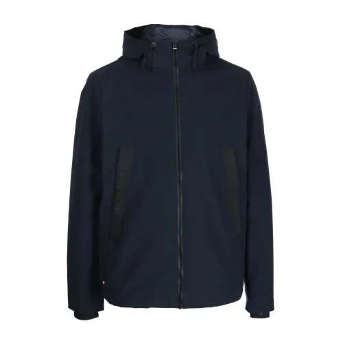 Tommy Hilfiger , Tech essentials hooded jacket ,Blue male, Sizes: