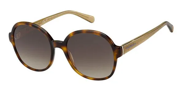 Tommy Hilfiger TH 1812/S 05L/HA Women's Sunglasses Tortoiseshell Size 55