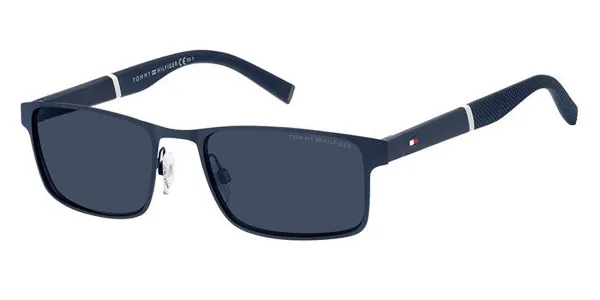 Tommy Hilfiger TH 1904/S FLL/KU Men's Sunglasses Blue Size 55
