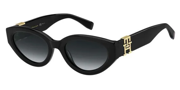 Tommy Hilfiger TH 1957/S 807/9O Women's Sunglasses Black Size 54
