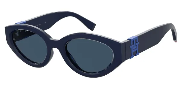 Tommy Hilfiger TH 1957/S PJP/KU Women's Sunglasses Blue Size 54
