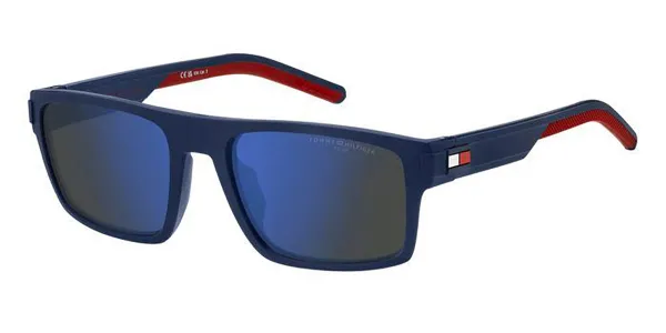 Tommy Hilfiger TH 1977/S FLL/ZS Men's Sunglasses Blue Size 55