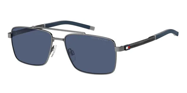 Tommy Hilfiger TH 2078/S R80/KU Men's Sunglasses Silver Size 58
