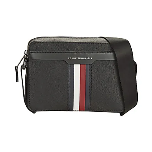 Tommy Hilfiger  TH COATED CANVAS COMPUTER BAG  men's Pouch in Black