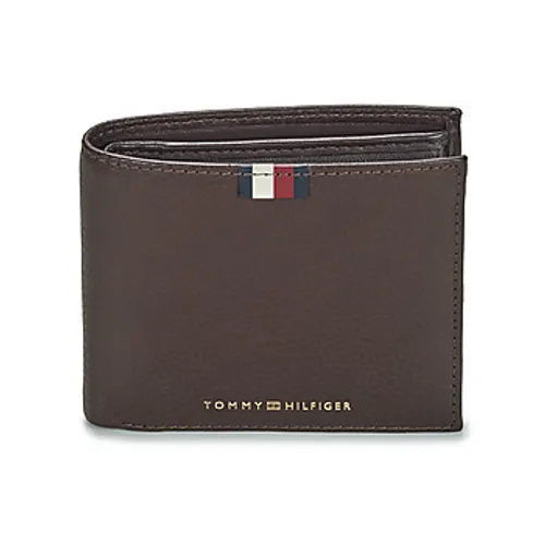 Tommy Hilfiger  TH CORP LEATHER CC AND COIN  men's Purse wallet in Brown