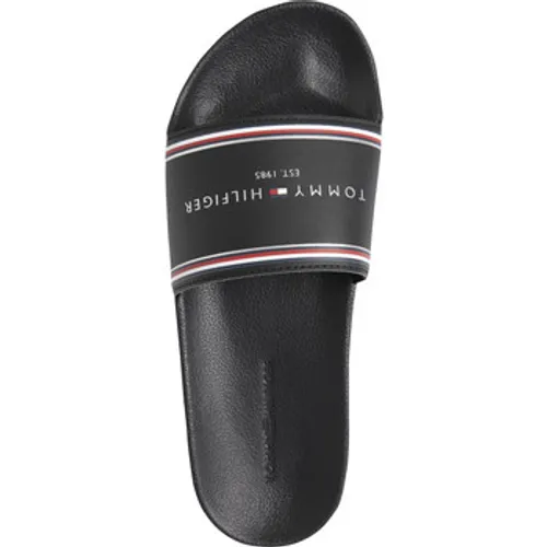 Tommy Hilfiger  TH ESSENTIALS POOL SIDE  women's Flip flops / Sandals (Shoes) in Black
