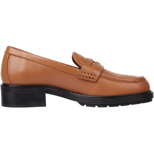Tommy Hilfiger Th Iconic Loafer - Brown