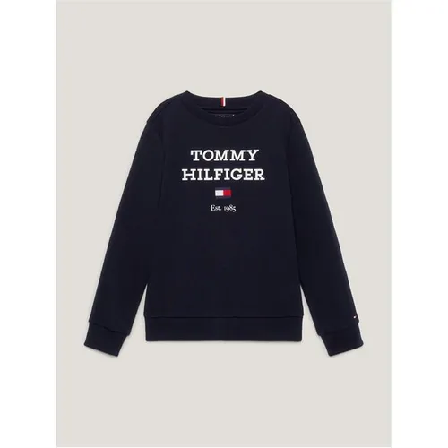 Tommy Hilfiger Th Logo Sweatshirt - Blue
