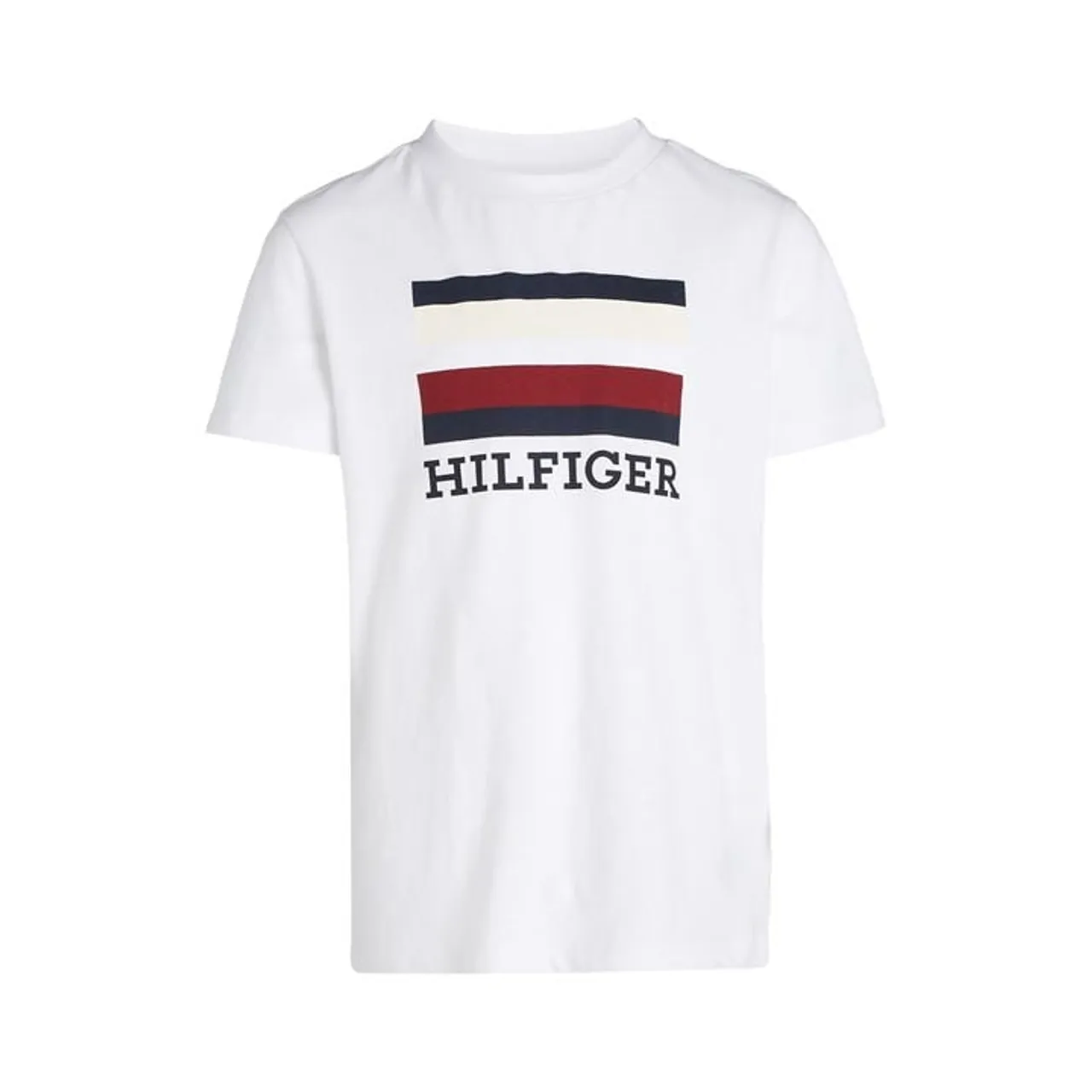 Tommy Hilfiger TH LOGO TEE S/S - White