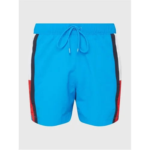 Tommy Hilfiger THB Flag Swimming Shorts - Blue