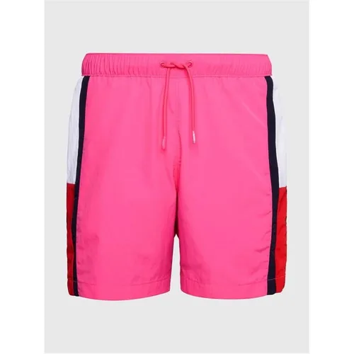 Tommy Hilfiger THB Flag Swimming Shorts - Pink