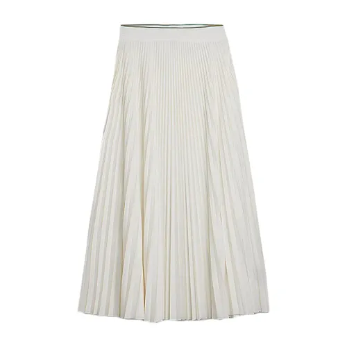 Tommy Hilfiger , THC Sporty Pleated Maxi Skirt ,Beige female, Sizes: