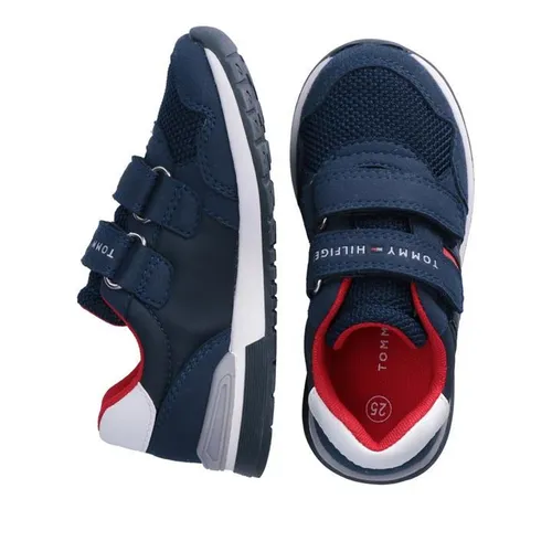 Tommy Hilfiger THK Low Flag Velcro Inf00 - Blue