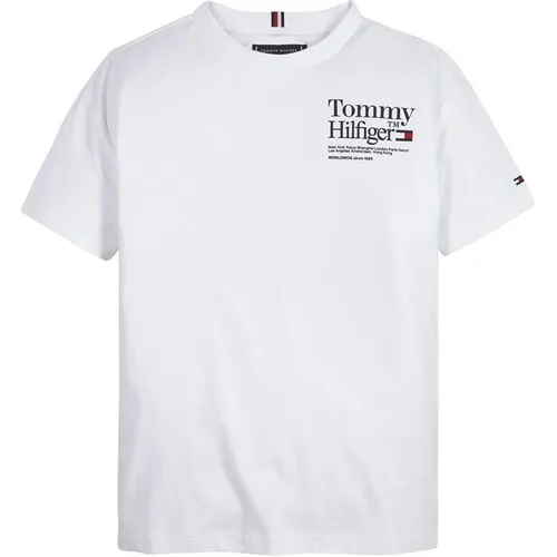 Tommy Hilfiger Timeless T-Shirt Junior Boys - White