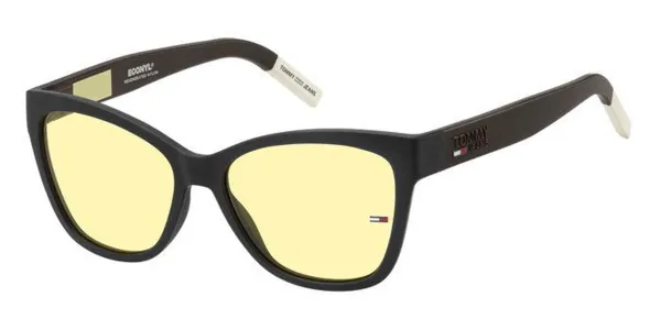 Tommy Hilfiger TJ 0026/S 003/HO Men's Sunglasses Black Size 54