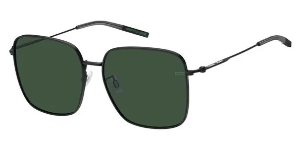 Tommy Hilfiger TJ 0071/F/S Asian Fit 003/QT Men's Sunglasses Black Size 60