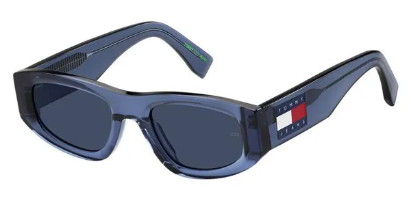 Tommy Hilfiger TJ 0087/S PJP/KU Men's Sunglasses Blue Size 52