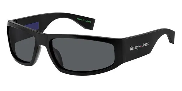 Tommy Hilfiger TJ 0094/S 807/IR Men's Sunglasses Black Size 65