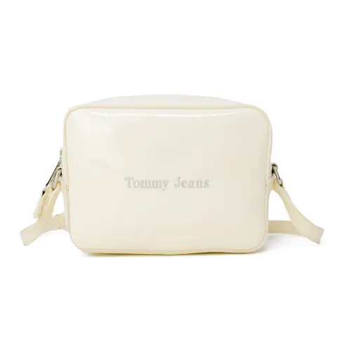 Tommy Hilfiger , TJW Must Camera BAG Patent PU Aw0Aw14955 ,White female, Sizes: ONE SIZE
